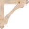 Ekena Millwork Legacy Arts and Crafts Smooth Bracket w/ Offset Brace, Douglas Fir, 7 1/2"W x 40"D x 40"H BKT0806X40X40LEC03SDF - alternate 3